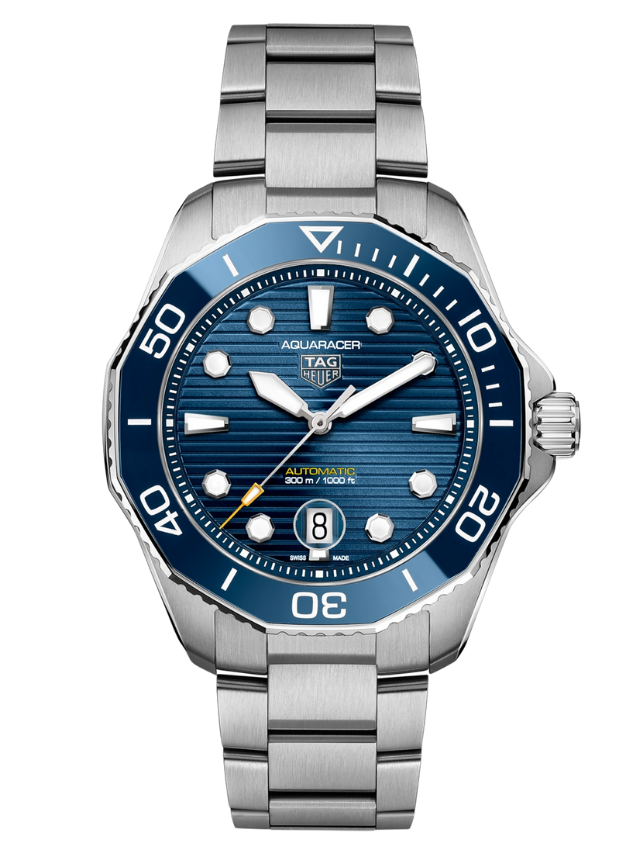 AQUARACER PROFESSIONAL 300 AUTOMATIC BLUE DIAL MEN’S WATCH - Time Avenue AQUARACER PROFESSIONAL 300 AUTOMATIC BLUE DIAL MEN’S WATCH - Time Avenue