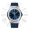 BUY CLASSIC FUSION AUTOMATIC BLUE SUNRAY DIAL TITANIUM MEN’S WATCH - Time Avenue