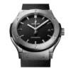 MEN'S CLASSIC FUSION AUTOMATIC BLACK DIAL BLACK RUBBER MEN’S 45MM WATCH - Time Avenue