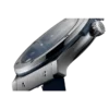 Satin-finished CLASSIC FUSION AUTOMATIC BLUE SUNRAY DIAL TITANIUM MEN’S WATCH - Time Avenue