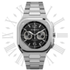 SHOP BR 05 CHRONO BLACK STEEL - Time Avenue