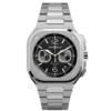MEN'S BR 05 CHRONO BLACK STEEL - Time Avenue