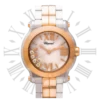 BUY HAPPY SPORT ROUND 30MM IN STEEL WITH ROSE GOLD BEZEL ON BRACELET WITH MOP DIAL - Time Avenue