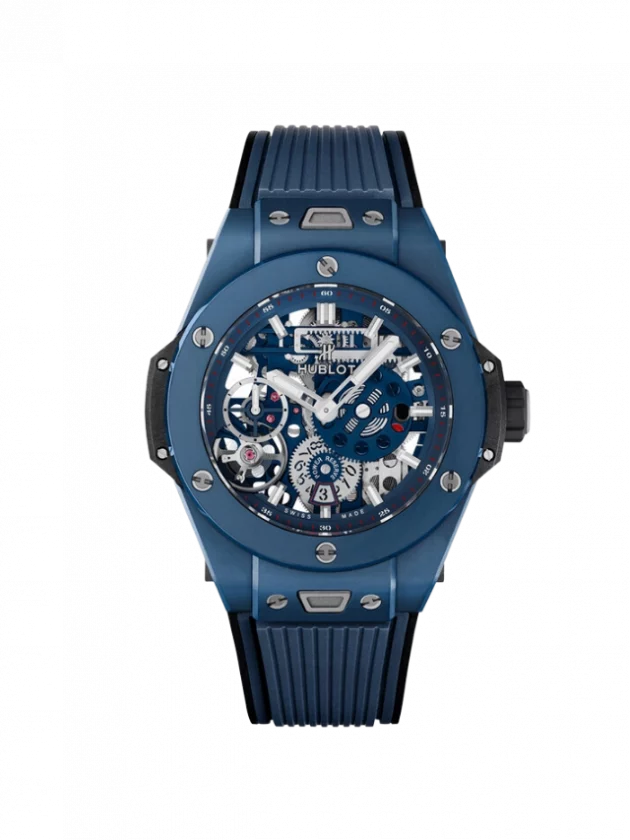 BIG BANG MECA-10 CERAMIC BLUE 45MM - Time Avenue