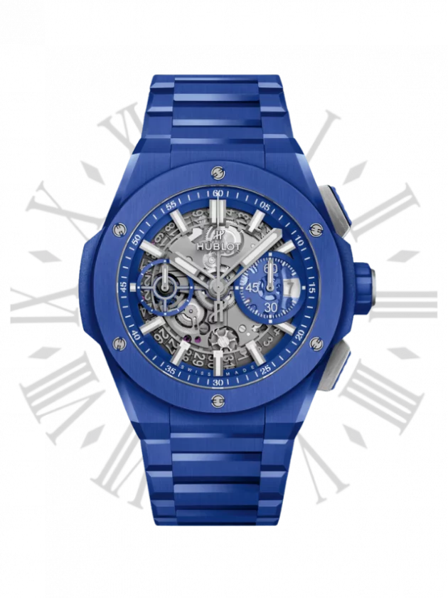 BUY BIG BANG INTEGRATED BLUE INDIGO CERAMIC 42MM - Time Avenue