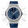 BUY CLASSIC FUSION TITANIUM BLUE DIAMONDS 38MM - Time Avenue