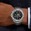 BLACK TAG HEUER AQUARACER QUARTZ CHRONOGRAPH, 43 MM, STEEL CAY1110.BA0927 - Time Avenue