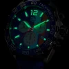 BLUE TAG HEUER FORMULA 1 QUARTZ CHRONOGRAPH 43 MM STEEL CAZ101N.FC8243 - Time Avenue