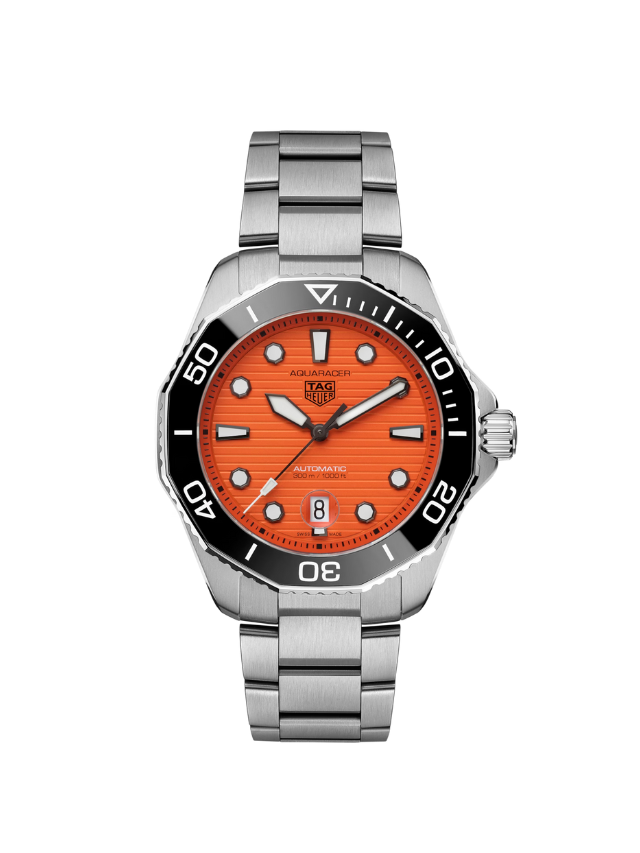 TAG HEUER AQUARACER PROFESSIONAL 300 ORANGE DIVER WBP201F.BA0632 WBP201F.BA0632